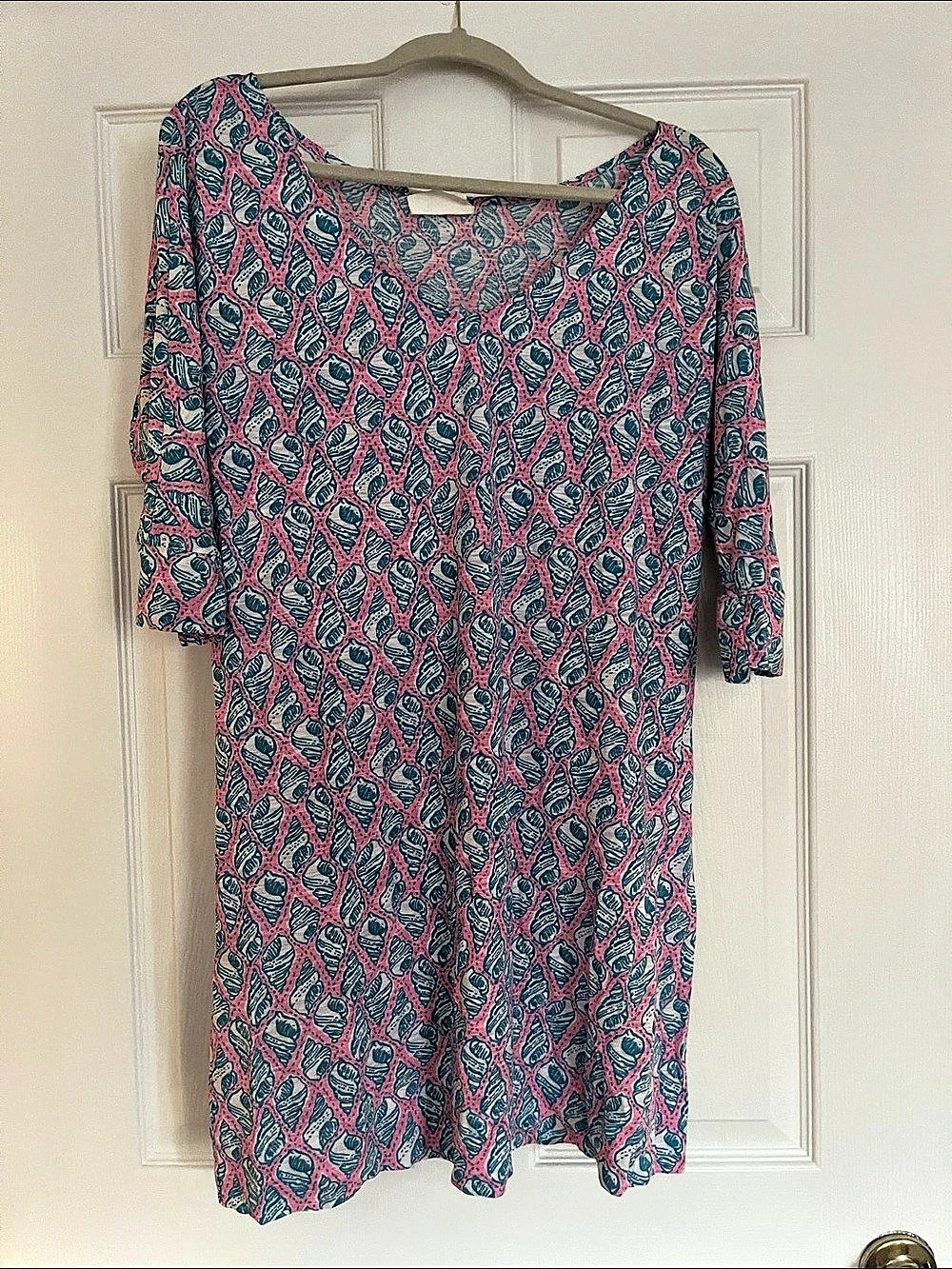 Lilly Pulitzer Shell Cassie Dress Medium Like New